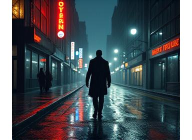 Poster für Stadtnacht - Lizenzierter Thriller von Schattenwind Medien